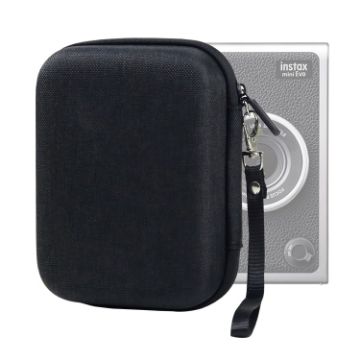 FUJIFILM Instax mini EVO Hard Case Box Storage Bag - Black - 1