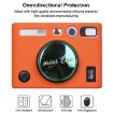 Silicone Case for FUJIFILM instax mini Evo - Orange Protective Cover - 4