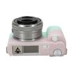 Sony ZV-E10 Soft Silicone Protective Case - Pink Green Cover - 6