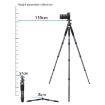 BEXIN RC294 Carbon Fiber Tripod with K44 Panoramic Ball Head - 3