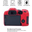 Canon EOS R7 Red Soft Silicone Protective Case - Durable Camera Cover - 3