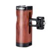 YELANGU LW-B01-2 Wooden Handle Handgrip with Cold Shoe for Camera Cage - 1