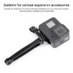 3 in 1 Aluminum Extension Arm Grip for GoPro, Insta360, DJI Cameras - 5