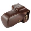 Nikon D7200/D7100/D7000 Camera Case Bag PU Leather (Coffee) 18-200/140mm - 2