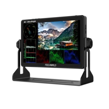 FEELWORLD LUT11H 10.1" 2000nit DSLR Monitor Touch Screen 4K HDMI UK Plug - 1