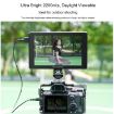 FEELWORLD SH7 7" Ultra Bright 2200nit On-camera Monitor SDI HDMI Black - 5