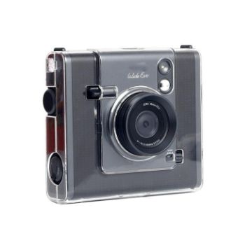 FUJIFILM instax WIDE Evo Crystal Shell Case with Strap - Transparent - 1