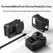 Insta360 Ace Pro 2 Silicone Case with Wrist Strap & Lens Cover - Black - 2