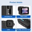 GoPro HERO 2024 Black Silicone Case with Wrist Strap & Lens Cover - 3