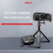 STARTRC Black PU Carry Case for Insta360 GO3/DJI Action 3/4/5 Pro - 5