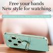 OPPO Find X8 Ultra Mint Green 6D Electroplate TPU Case with Ring Holder - 4