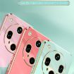 OPPO Find X8 Ultra XINLI 6D Electroplate TPU Case with Ring Holder Red - 3