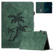 Samsung Galaxy Tab A8 10.5 2021 Coconut Tree Leather Case Green - 1
