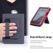 Pocketbook PB616 Calfskin Leather Smart Tablet Case - Red - 5