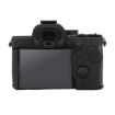 Sony ILCE7RM5/A7R5 Litchi Texture Silicone Protective Case Black - 3