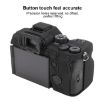 Sony ILCE7RM5/A7R5 Litchi Texture Silicone Protective Case Black - 6