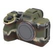 Sony ILCE7RM5/A7R5 Camouflage Litchi Texture Silicone Protective Case - 1