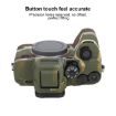 Sony ILCE7RM5/A7R5 Camouflage Litchi Texture Silicone Protective Case - 5
