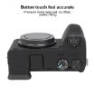 Sony ILCE-6700/A6700 Black Glossy Soft Silicone Protective Case - 5