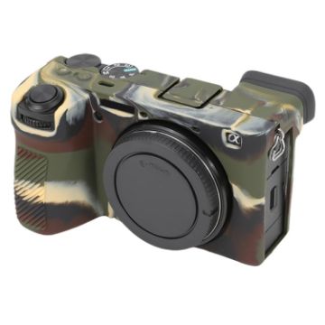 Sony ILCE-6700/A6700 Camouflage Silicone Protective Case - Glossy Soft - 1