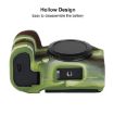 Canon EOS R6 Mark II Camouflage Litchi Texture Silicone Case - 7