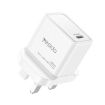 Yesido YC79 PD20W Dual Port Type-C GaN Charger, UK Plug - Fast Charging - 1