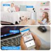 Y6203 4MP Zoom HD Indoor Waterproof Smart WiFi Camera, UK Plug, White - 4