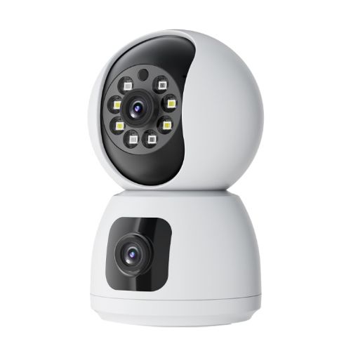 Y6203 4MP Zoom HD Indoor Waterproof Smart WiFi Camera, US Plug, White - 1
