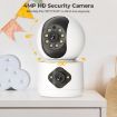 Y6204 4MP Zoom HD Indoor Waterproof Smart WiFi Camera, EU Plug, White - 5