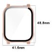 P66/P66D/P66ED 1.85" Watch Protective Case PC + Tempered Film Ivory White - 5
