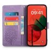 OPPO Find X8 Ultra Purple Tree & Deer Embossed Leather Phone Case - 3