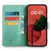 OPPO Find X8s Green Tree & Deer Embossed Leather Phone Case - 3
