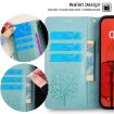 OPPO Find X8s Green Tree & Deer Embossed Leather Phone Case - 6