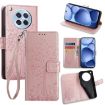 OPPO Find X8s Rose Gold Tree & Deer Embossed Leather Phone Case - 1