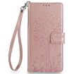 OPPO Find X8s Rose Gold Tree & Deer Embossed Leather Phone Case - 2