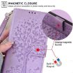 OPPO Find X8s+ Purple Tree & Deer Embossed Leather Phone Case - 7