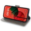 Realme P3 Ultra 5G Grey Leather Phone Case - Tree & Deer Embossed - 4