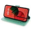 Vivo X200s Green Leather Phone Case - Tree & Deer Embossed Design - 4