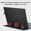 Microsoft Surface Laptop 6 13.5" PU Leather Case - Coffee Color - 4
