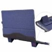 Microsoft Surface Laptop 6 15" Blue Cloth Texture Leather Case with Stand - 2