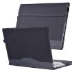 Microsoft Surface Laptop 6 15" Cloth Texture Leather Case - Space Ash - 1