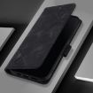 OnePlus Ace 5 Ultra Black Embossed Leather Phone Case - Skin-feel - 3