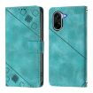 OnePlus Ace 5 Racing Green Leather Phone Case - Skin-feel Embossed - 2