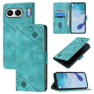 OnePlus Nord 4 5G Green Embossed Leather Phone Case - Global Version - 1