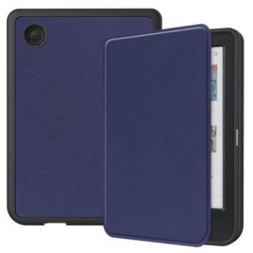 KOBO Clara Colour 2024 Dark Blue TPU Leather Tablet Case - 1