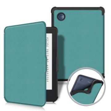 KOBO Clara Colour 2E 2022 Dark Green TPU Leather Tablet Case - 1
