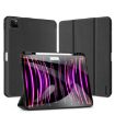 iPad Pro 13 2024 DUX DUCIS Domo Cloth Texture Magnetic Leather Case - 1