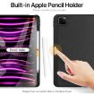 iPad Pro 13 2024 DUX DUCIS Domo Cloth Texture Magnetic Leather Case - 3