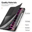 iPad Pro 13 2024 DUX DUCIS Domo Cloth Texture Magnetic Leather Case - 5