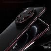 Xiaomi 14 Ultra Aurora Lens Protector + Metal Frame Case (Black Purple) - 4